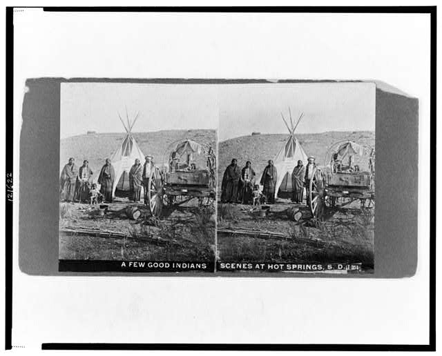 A few good Indians--Scenes at Hot Springs, S.D.