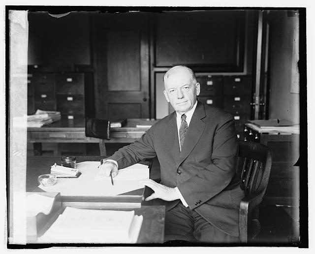 Chas. P. White, Chief of Coal Div. & Dep. of Commerce,...