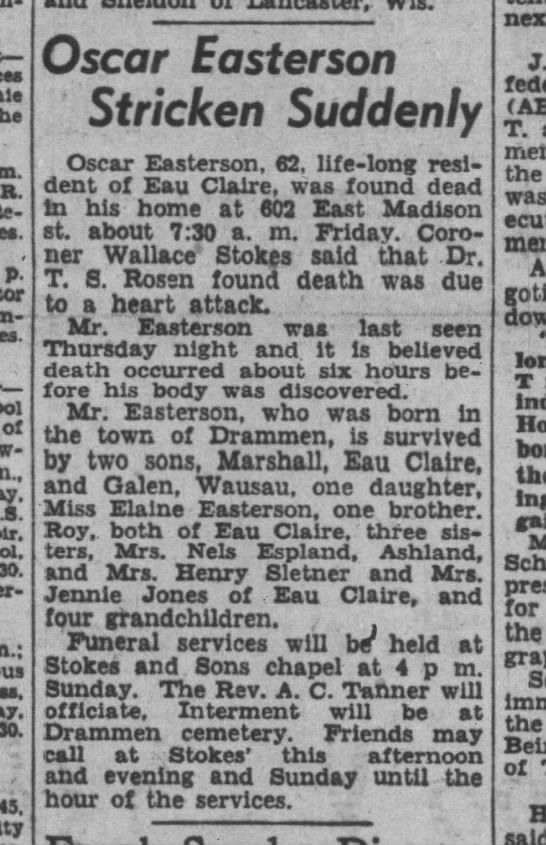 Marshall Lyman Easterson