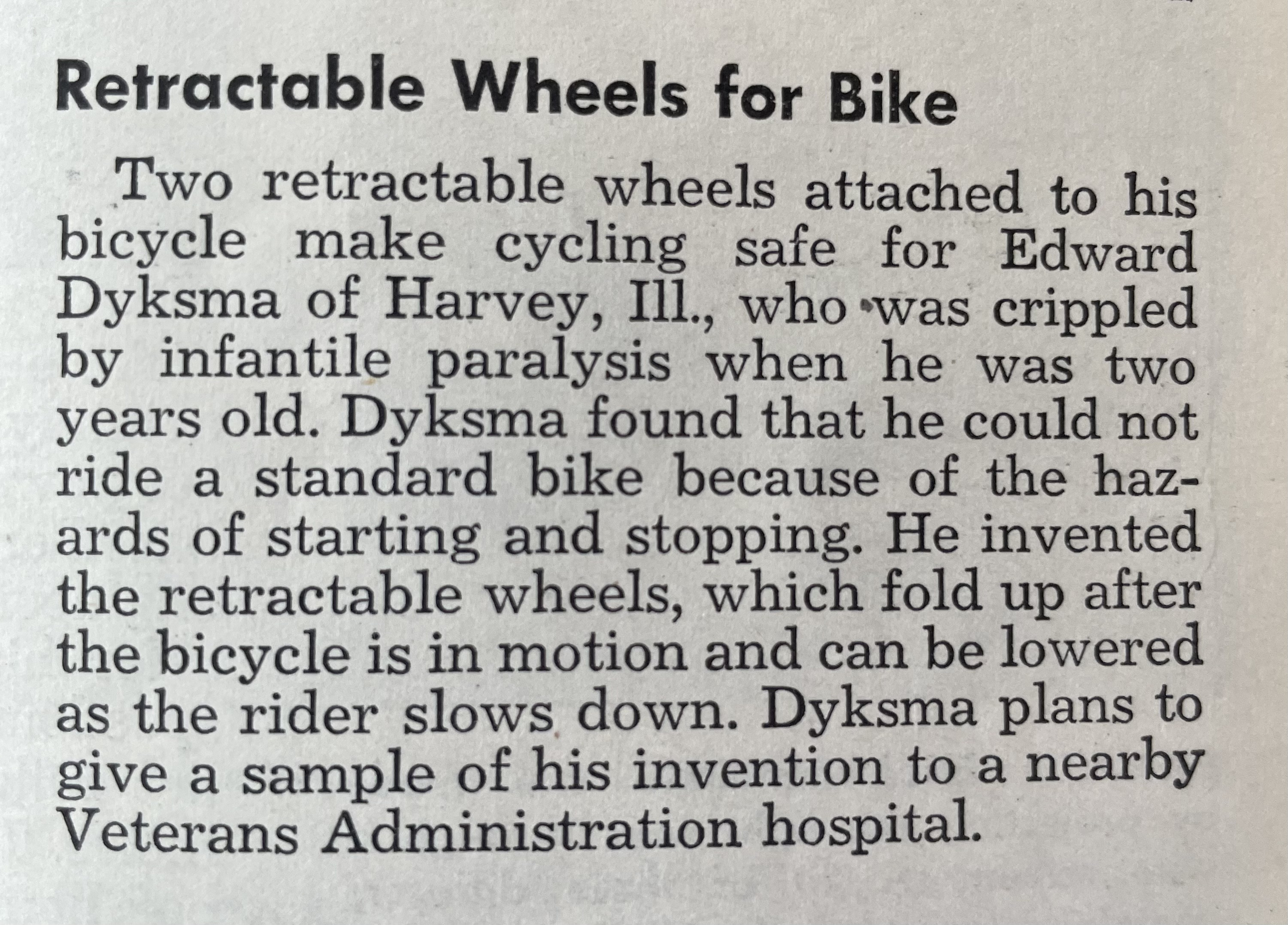 Popular Mechanics Magazine, May 1948 article