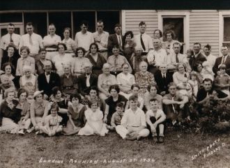 Larkins Family Reunion, Ohio 1936