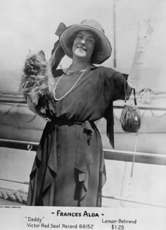 Fanny Jane "Frances Alda" Davis Fanny Jane "Frances Alda" Davis
