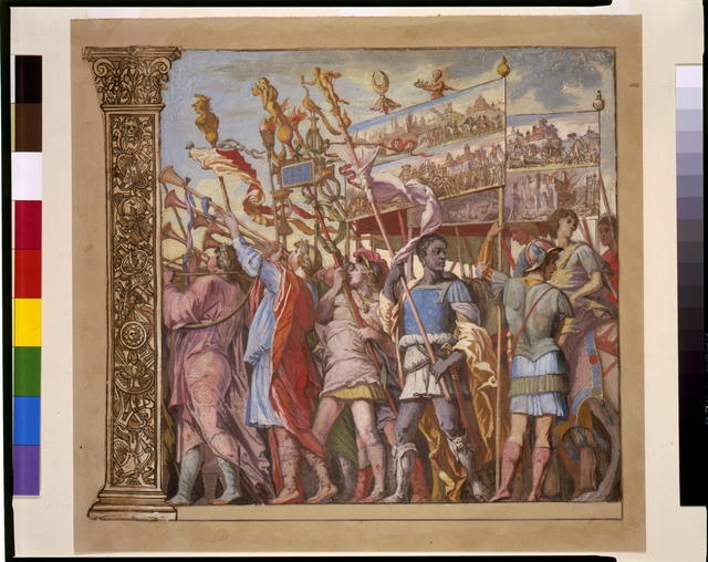 [Triunph(us) Caesaris (The triumph of Julius Caesar),...