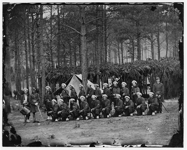 Petersburg, Virginia. Company H, 114th Pennsylvania Infantry