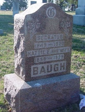 Socratus and Hattie E. Baugh gravesite