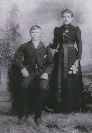 Benjamin and Bernadine (Svensdotter)Johnson