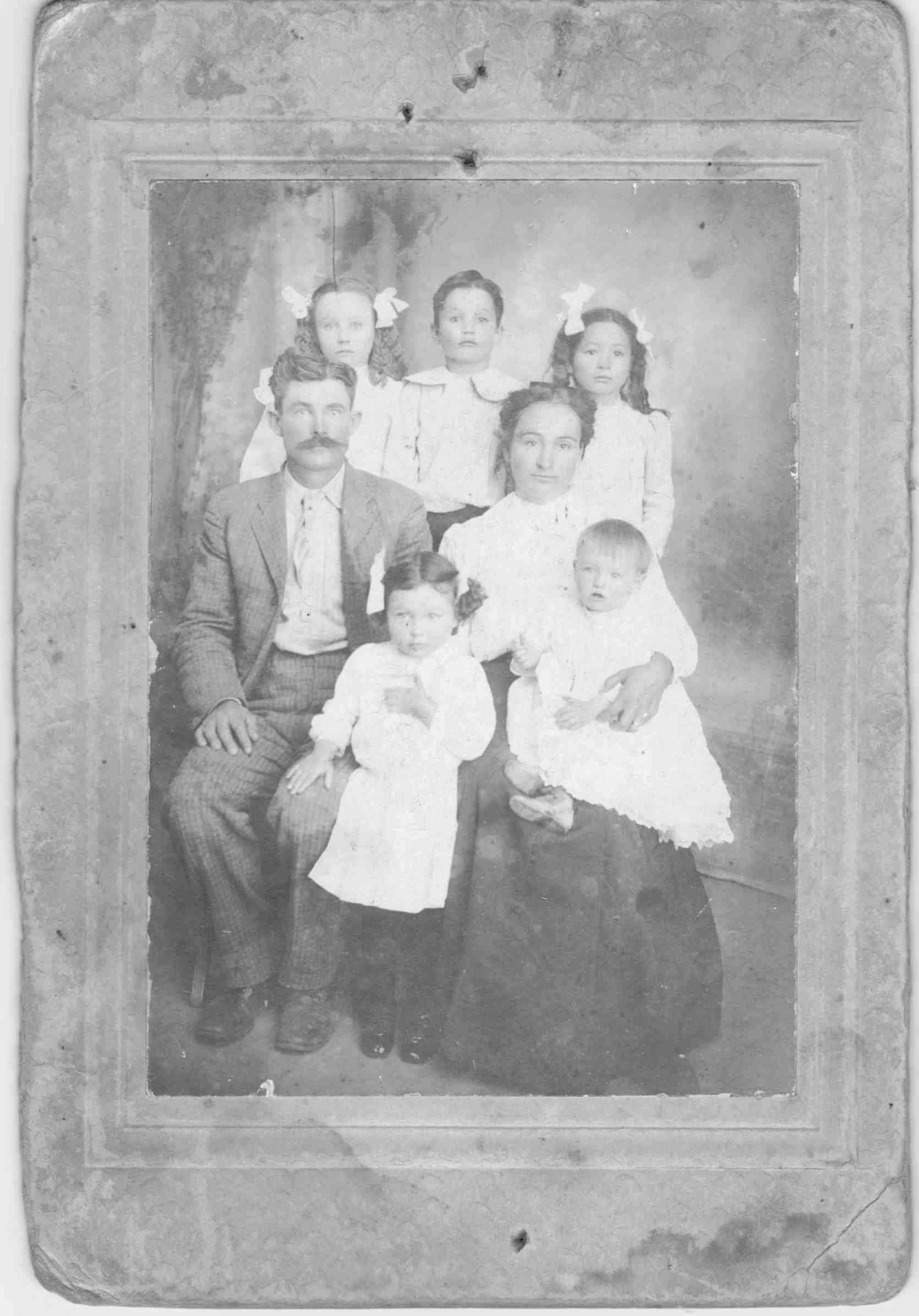 Wilford and Hazel Hampton family