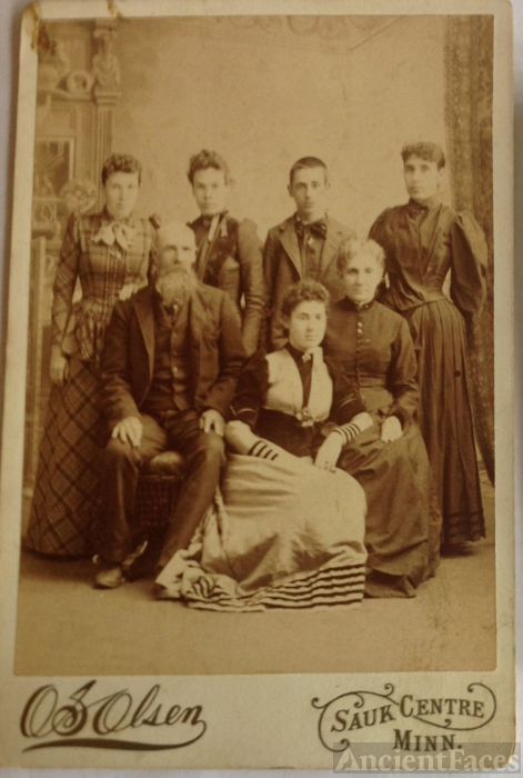 William Seburn Richards Family circa 1880's