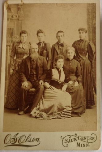 William Seburn Richards Family circa 1880's