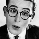 Harold Lloyd and his look of surprise.