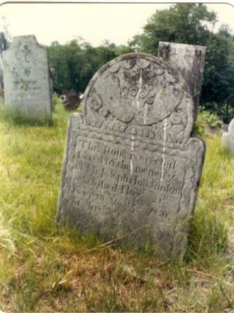 Joseph Hutchinson gravestone