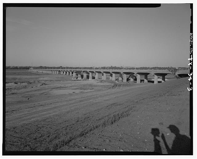 3/4 VIEW FROM NE. - Corinth Street Viaduct, Spanning...