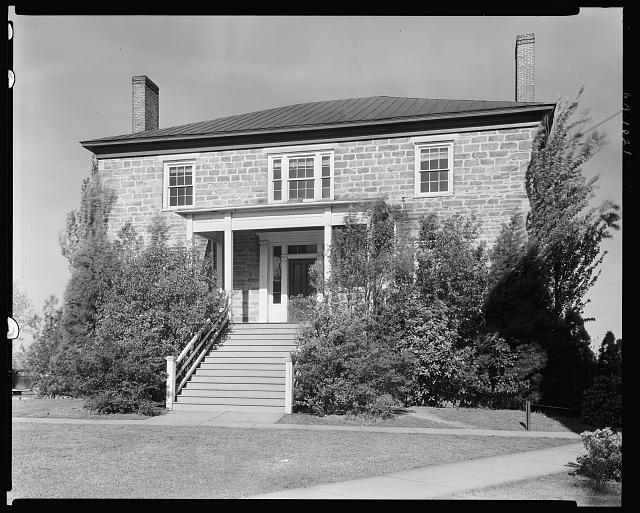 Lumpkin-Hall stone house, University of Georgia, Athens,...