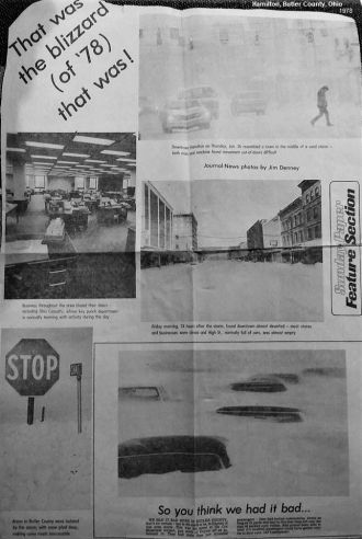 Blizzard of 1978, Ohio
