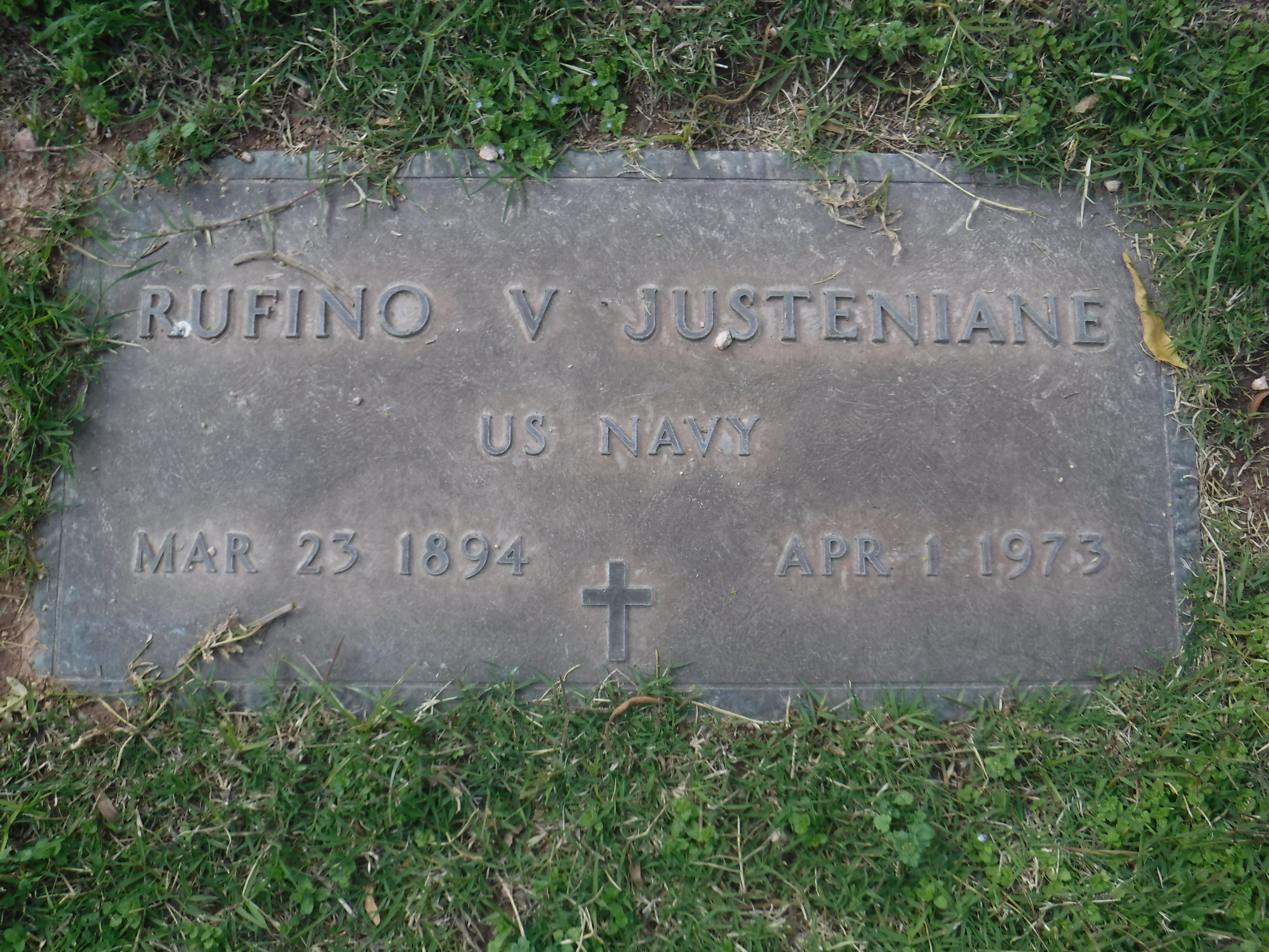 Rufino Justeniane Gravesite