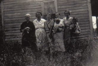 A photo of Bertha (Hutsell) Allen, Cantrell, Ritchey