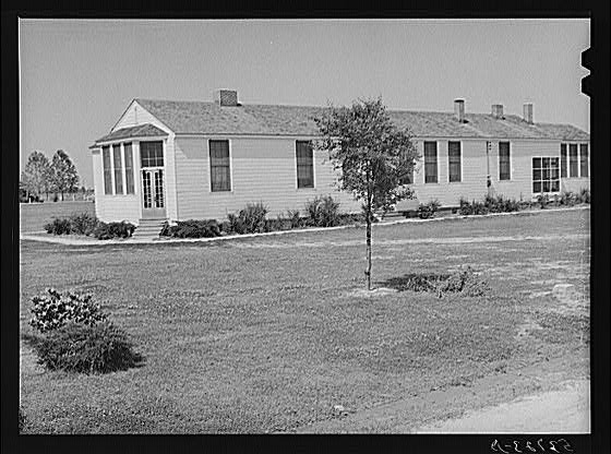 Community building. Plum Bayou Project, Arkansas (see...