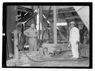[Iraq. Oil wells and camp of the Iraq Petroleum Company....