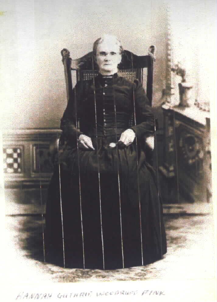 Hannah (Guthrie) Fink, Ohio 1895