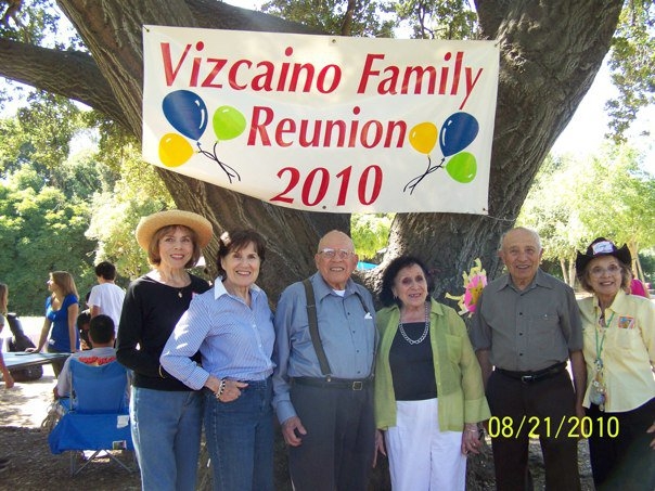 Vizcaino Family Reunion  CA 2010