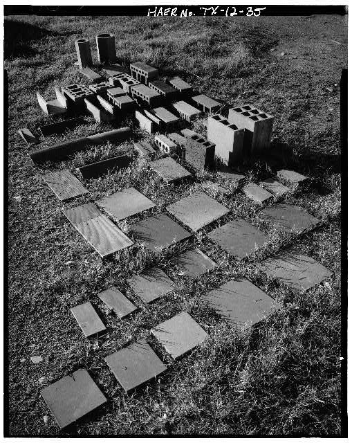 35. PRODUCT SAMPLES. - D'Hanis Brick Works, D'Hanis,...