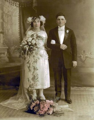 Grandpa and Grandma Mingione's Wedding
