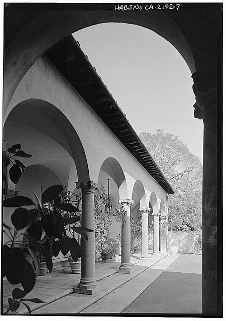 7. LOGGIA - Harold Lloyd Estate, Beverly Hills, Los...