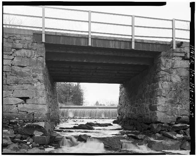 5. THROUGH VIEW OF NORTH AND SOUTH ABUTMENTS, SHOWING...