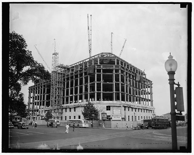 Exterior of the Apex building, new home of the Federal...