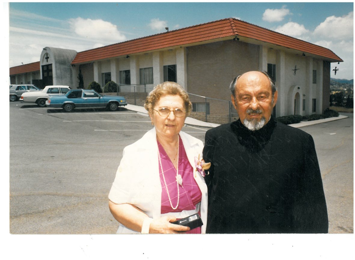Ljubica and Radoslav Terzin, California 1984