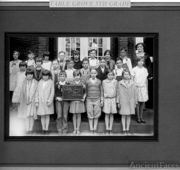 5TH GRADE TABLE GROVE