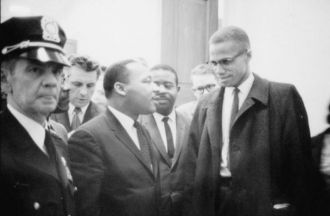 Malcom X  and Martin Luther King Jr
