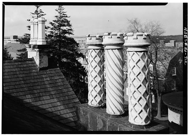 5. March 1960 DETAIL OF CHIMNEY POTS - James Bishop...