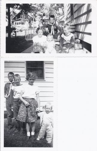 Children of Francis and Dorothy Carver -Jim, Dave, Kathy, Barbie