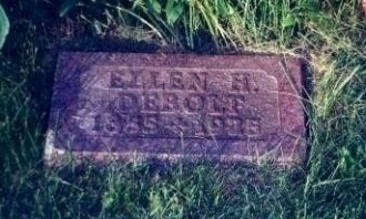 Ellen H. Debolt Tombstone