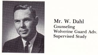 Mr. W. Dahl at Evergreen High School