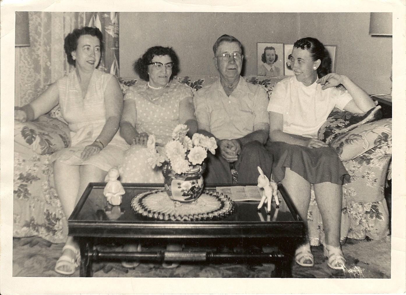 Ethel, Gertrude, Arthur & Margaret Lamb