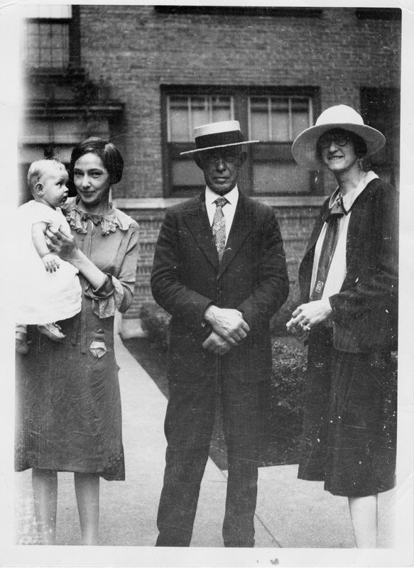 Grace and Ray Heer with father John White, Sister Justina