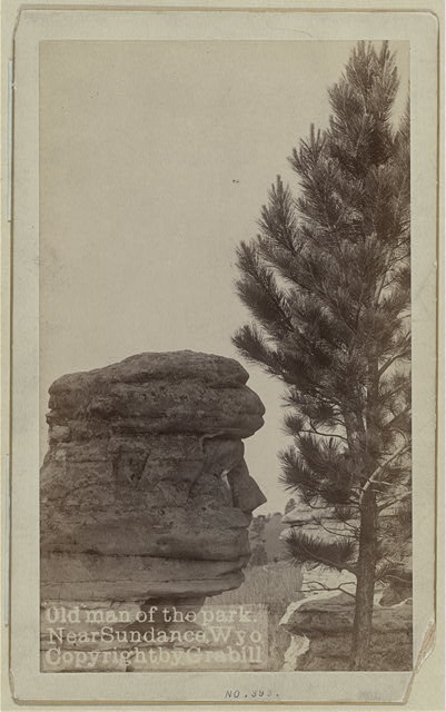 Old Man of the park. Near Sundance, Wyo.