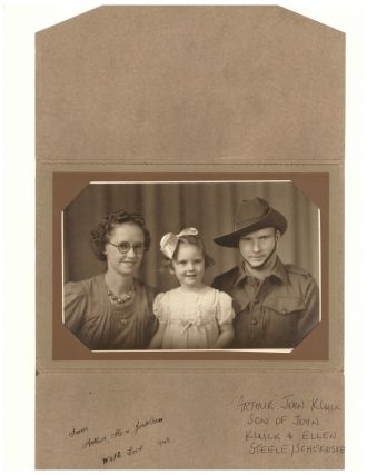 Arthur John Kluck family