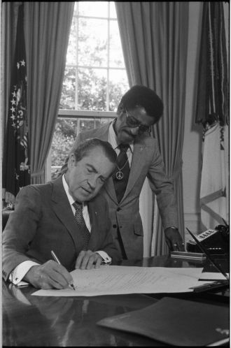 President Nixon & Sammy Davis Jr.