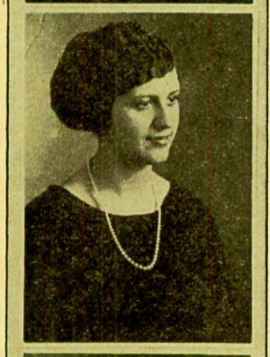 Alma Erskine McLellan-Murphy-Connell --U.S., School Yearbooks, 1900-1999(1924) a