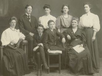 Mary Ann (O'Boyle) McBride and Family