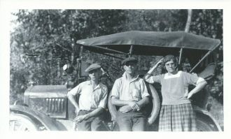 Elmer, John & Effie Warn