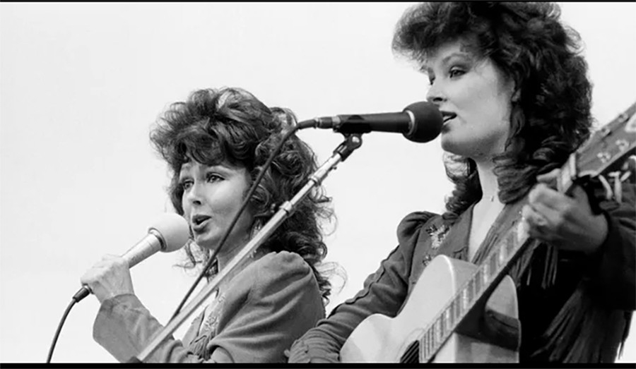 Wynonna and Naomi Judd