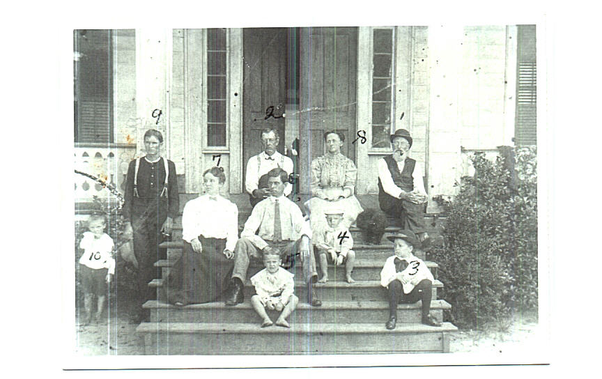 Sim Roberts 1847-1931 Terrell Co Ga & Family