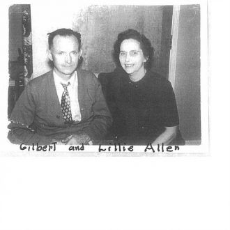 GILBERT RANDOLPH & LILLIE VIOLA (WOOLF) ALLEN