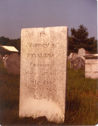 Roxalena Hebard gravestone