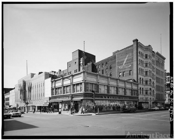 2. NORTHWEST CORNER OF THE SQUARE, AT E AND SEVENTH...