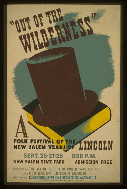 "Out of the wilderness" A folk festival of the New Salem...